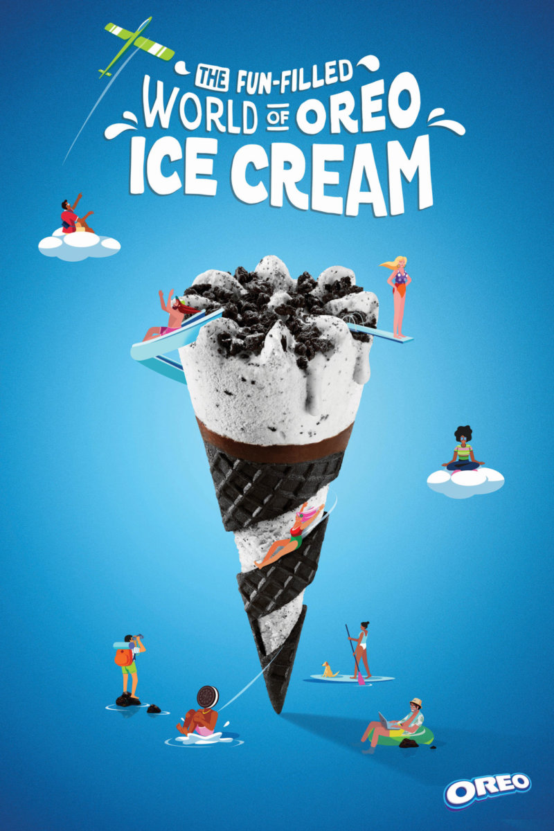 The World of OREO Ice Cream by Sun Lee - CRXSS