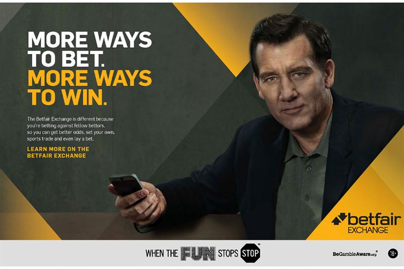 Clive Owen for Betfair by Levon Biss: Commissioned by Leo Burnett - CRXSS