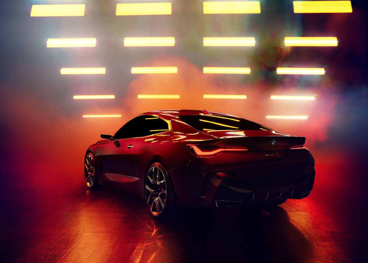 More is More; Less is Bore. New work for the BMW Concept 4 by Simon Puschmann - CRXSS