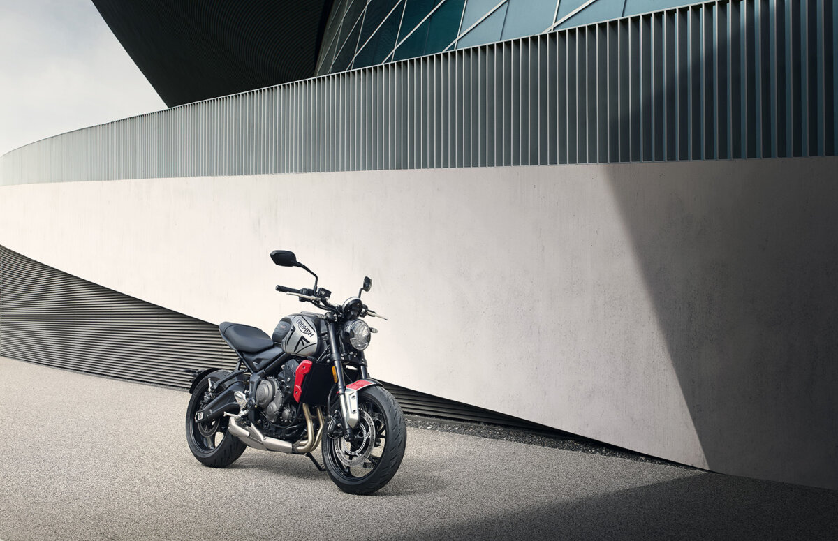 Triumph Trident by Trigger and @crxss_auto launches on Instagram - CRXSS