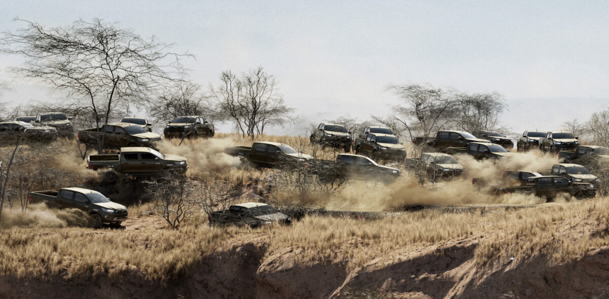 A stampede of Toyota Hilux’s by Atomic14 - CRXSS