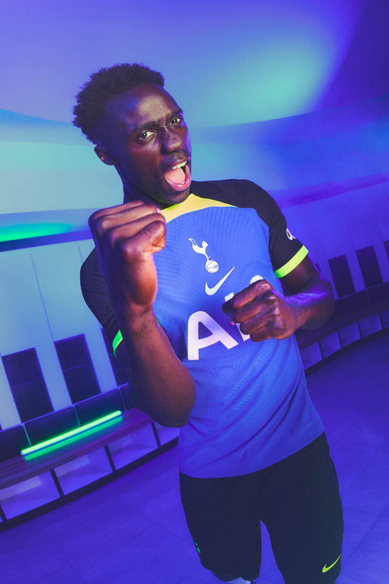 New Premier League Season.  Introducing The Tottenham 22-23 away kit “Dare To Do Bold” photographed by Will Cornelius - CRXSS