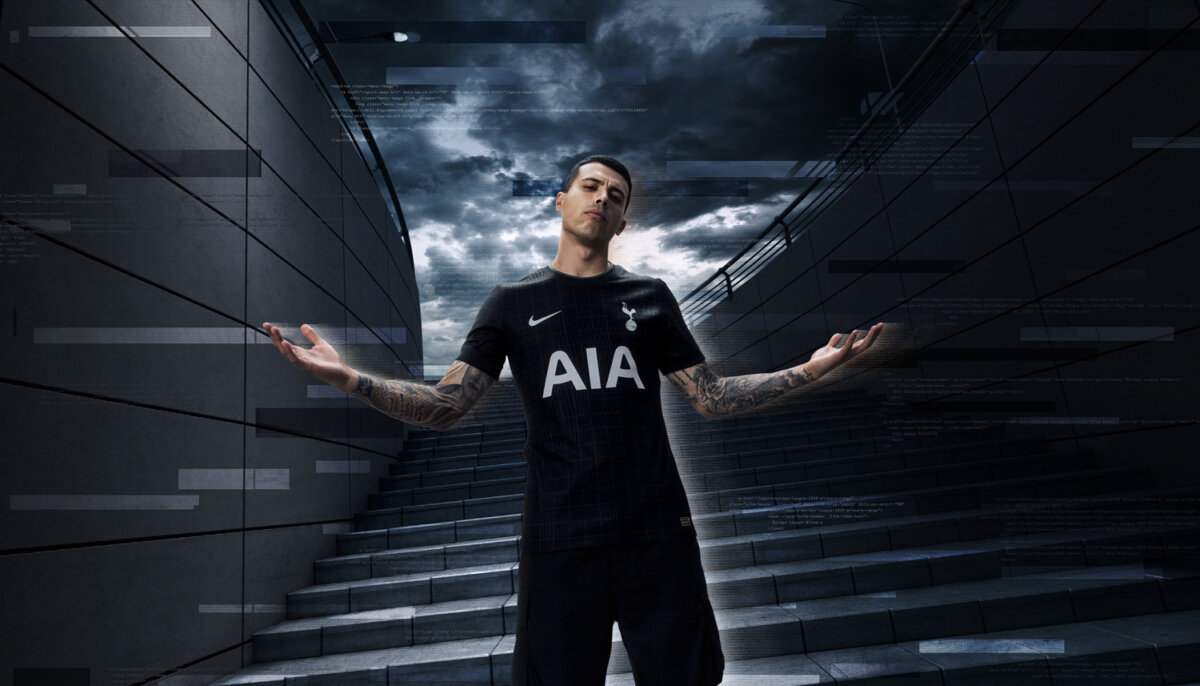 Will Cornelius shoots Tottenham Hotspur’s new away - CRXSS