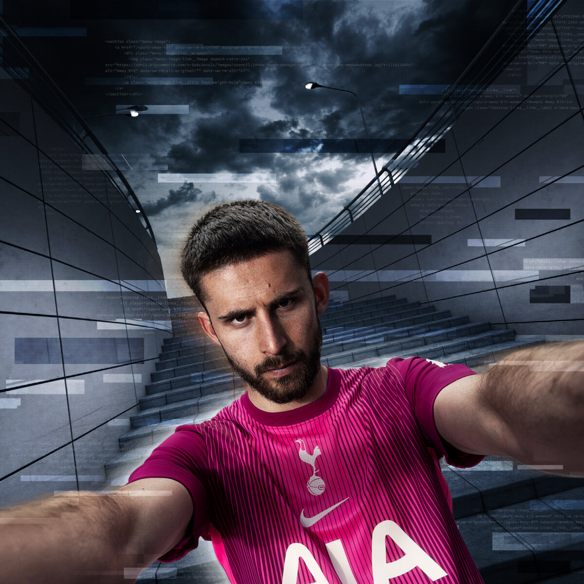 Will Cornelius shoots Tottenham Hotspur’s new away - CRXSS