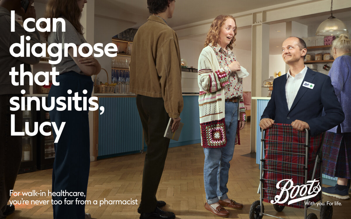 BOOTS Pharmacist Campaign by Kelvin Murray - CRXSS